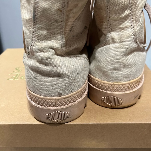 Palladium Blanc Hi soft Pink Boots Shoe Size Womens 7 - Picture 9 of 9